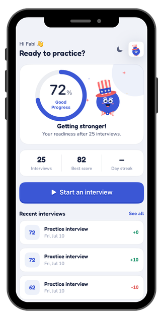 SzewMate app home screen showing readiness score